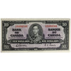 BC-24b 1937 Canada $10 Gordon-Towers, C/D, VF-EF (VF30)