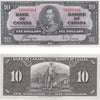 BC-24c 1937 Canada $10 Coyne-Towers, E/T, AU