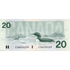 BC-58a-i 1991 Canada $20 Thiessen-Crow, EIW, circ
