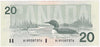 BC-58a-ii 1991 Canada $20 Thiessen-Crow, AIK, Extra Fine (EF40)