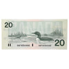 BC-58c 1991 Canada $20 Knight-Thiessen, AWF, Choice Uncirculated (CUNC63)
