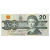 BC-58c 1991 Canada $20 Knight-Thiessen, AWF, Choice Uncirculated (CUNC63)