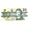 BC-58d-i 1991 Canada $20 Knight-Dodge, AYJ, AU-UNC