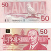 BC-59a 1988 Canada $50 Thiessen-Crow, FHG, Small F, Almost Uncirculated (AU50)