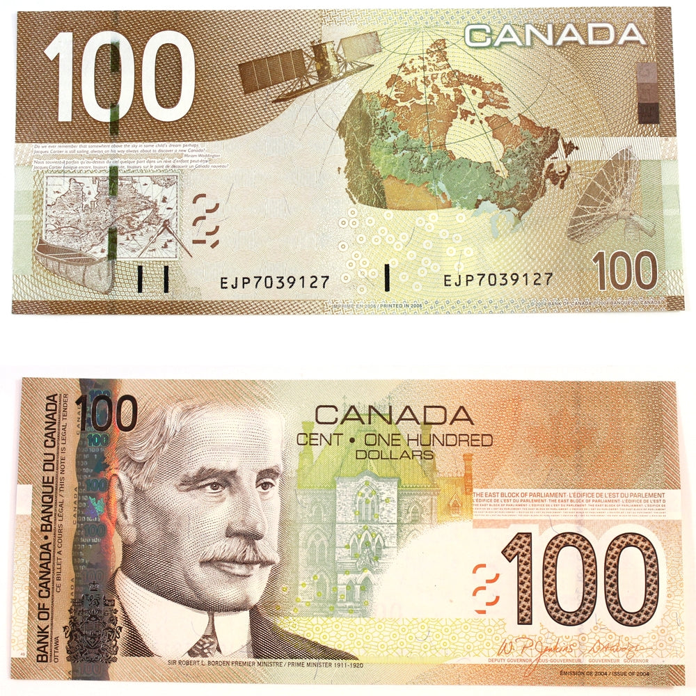 BC-66a-i 2006 Canada $100 Jenkins-Dodge, EJP, circ