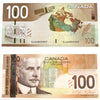 BC-66b 2009 Canada $100 Jenkins-Carney, EJU, Uncirculated (MS60)