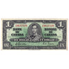 BC-21c 1937 Canada $1 Gordon-Towers, Y/A, Extra Fine (EF40)