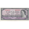 BC-40a 1954 Canada $10 Beattie-Coyne, K/D, VF-EF (VF30)