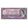 BC-40a 1954 Canada $10 Beattie-Coyne, T/D, VF-EF (VF30)