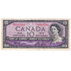 BC-40a 1954 Canada $10 Beattie-Coyne, D/T, Very Fine (VF20)