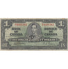 BC-21c 1937 Canada $1 Gordon-Towers, W/L, Very Fine (VF20)