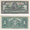 BC-21c 1937 Canada $1 Gordon-Towers, F/M, VF-EF (VF30)