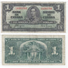 BC-21d 1937 Canada $1 Coyne-Towers, S/N, F-VF