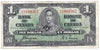 BC-21d 1937 Canada $1 Coyne-Towers, W/N, VF-EF (VF30)