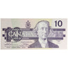 BC-57a 1989 Canada $10 Thiessen-Crow, AEF, UNC