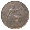 Great Britain 1905 Penny Extra Fine (EF40)