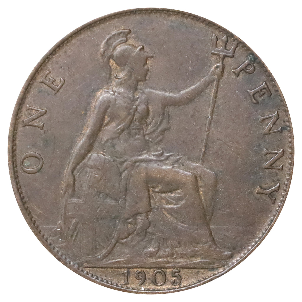 Great Britain 1905 Penny Extra Fine (EF40)