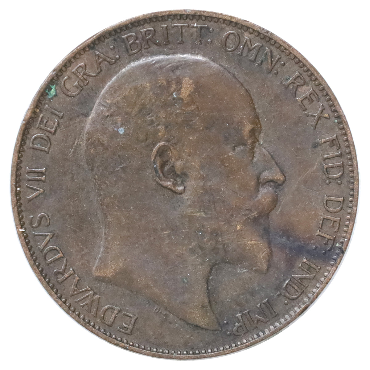 Great Britain 1905 Penny Extra Fine (EF40)