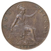 Great Britain 1909 Canada Penny Extra Fine (EF40)