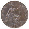 Great Britain 1912 Penny AU-UNC (AU55)