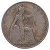 Great Britain 1918H Penny Very Good (VG8)