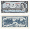 BC-39b 1954 Canada $5 Beattie-Rasminsky, P/X, Uncirculated (MS60)