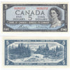 BC-39c 1954 Canada $5 Bouey-Rasminsky, U/X, Uncirculated (MS60)