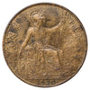 Great Britain 1920 Penny Almost Uncirculated (AU50)