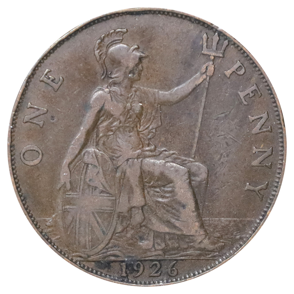 Great Britain 1926 Penny VF-EF (VF30)