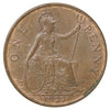 Great Britain 1927 Penny Almost Uncirculated (AU50)