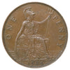 Great Britain 1934 Penny Almost Uncirculated (AU50)