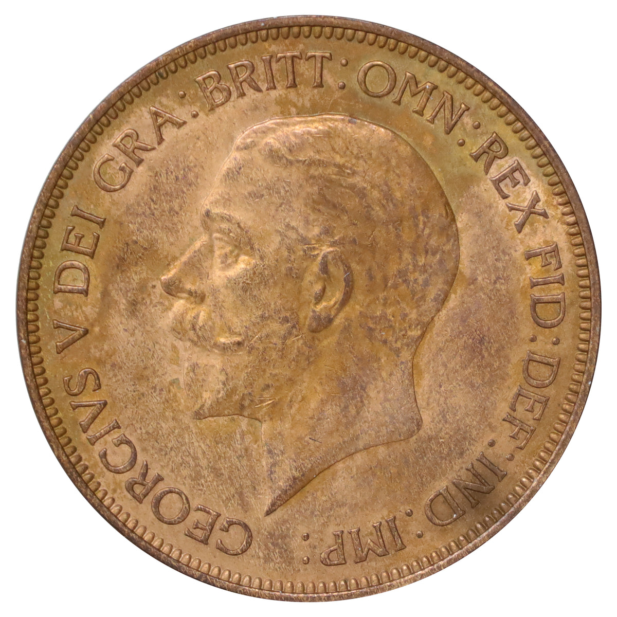 Great Britain 1935 Penny Uncirculated (MS60)