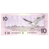 BC-57a 1989 Canada $10 Thiessen-Crow, ATA, Almost Uncirculated (AU50)