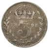 Great Britain 1898 3 Pence VG-F (VG10)