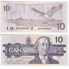 BC-57b 1989 Canada $10 Bonin-Thiessen, BDV, Choice Uncirculated (CUNC63)