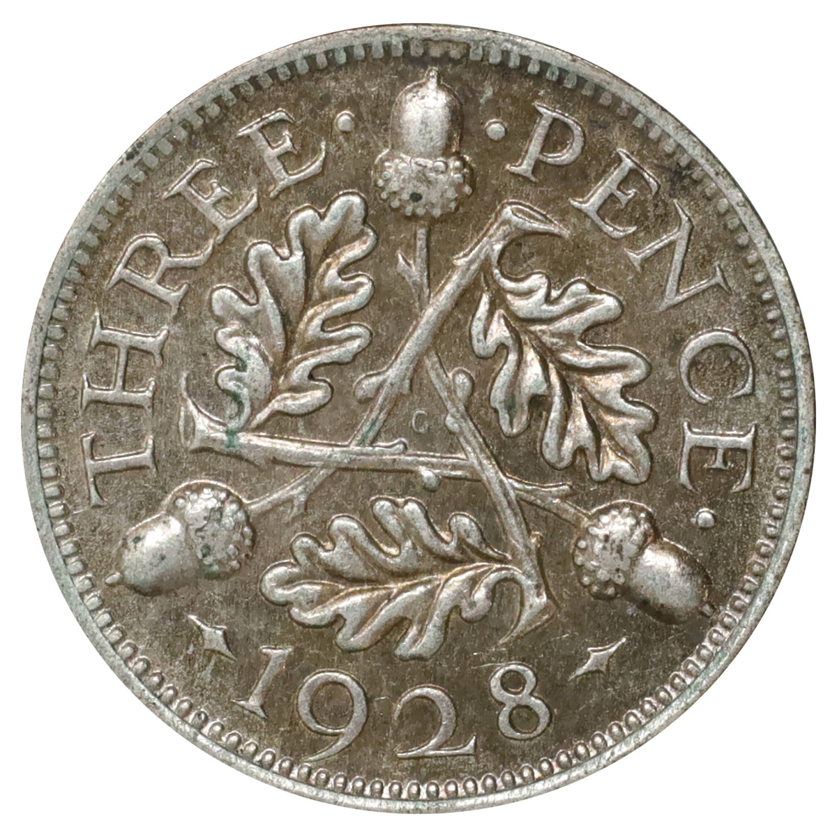 Great Britain 1928 3 Pence Very Fine (VF20)