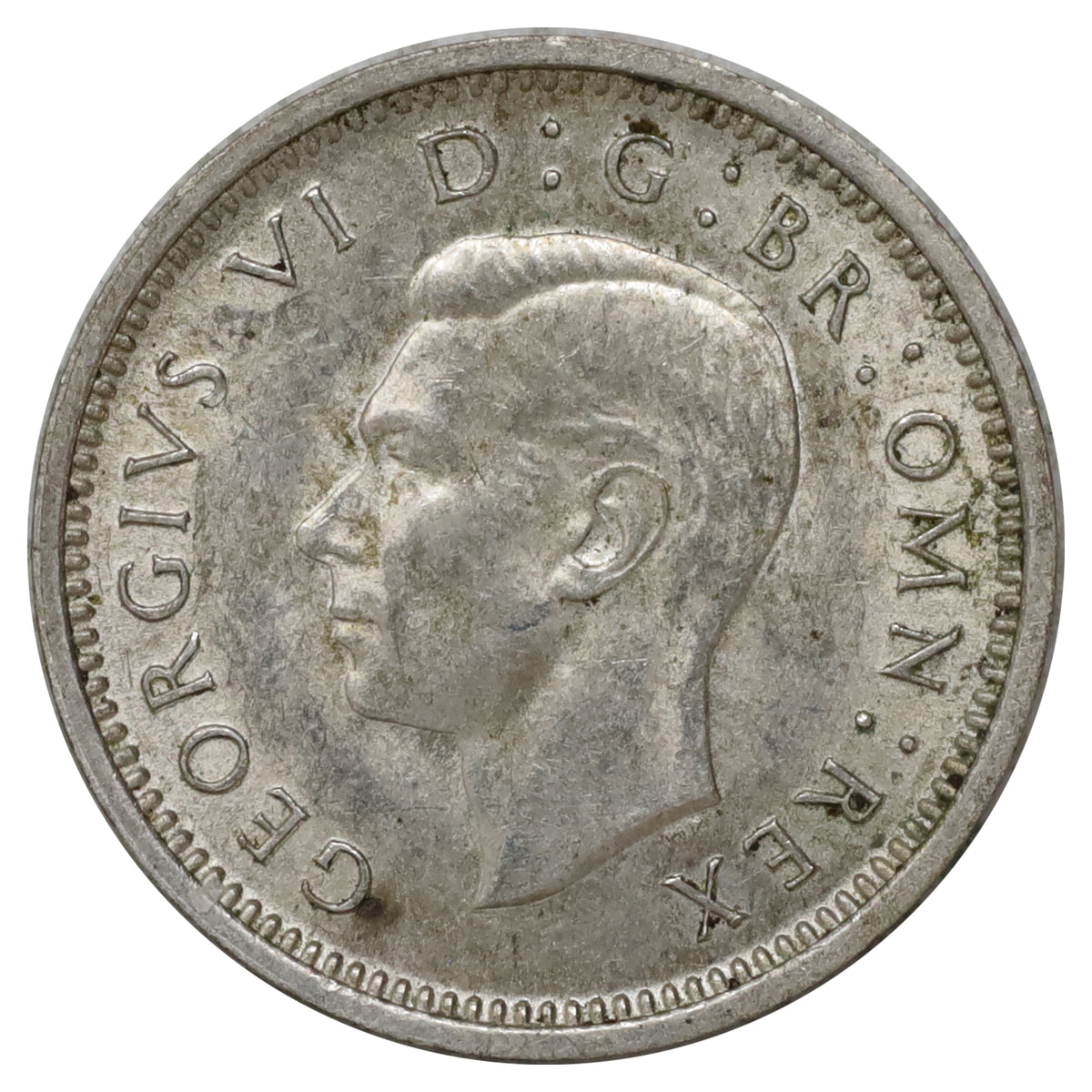 Great Britain 1937 Silver 3 Pence EF-AU (EF45)