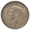 Great Britain 1941 Silver 3 Pence Almost Uncirculated (AU50)