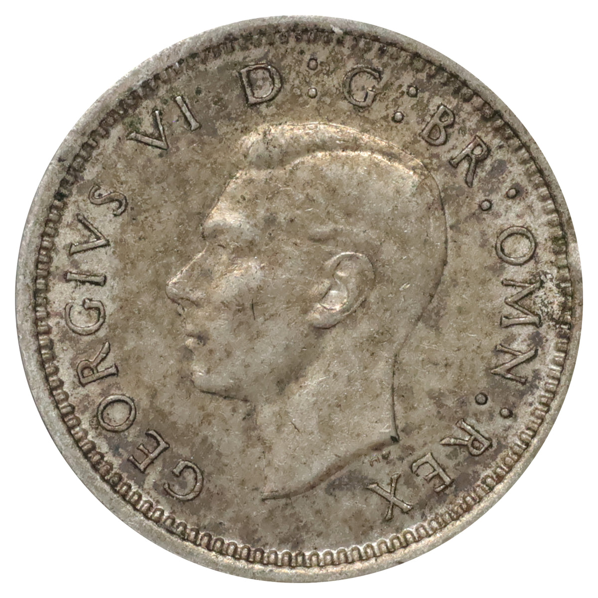 Great Britain 1941 Silver 3 Pence Extra Fine (EF40)