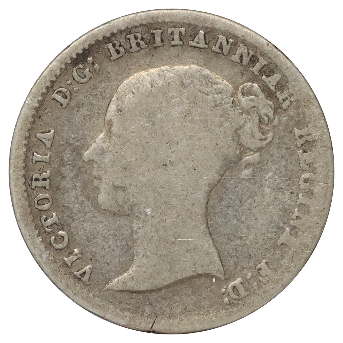 Great Britain 1840 4 Pence Very Good (VG8)