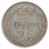 Great Britain 1853 Maundy 4 Pence Very Fine (VF20)
