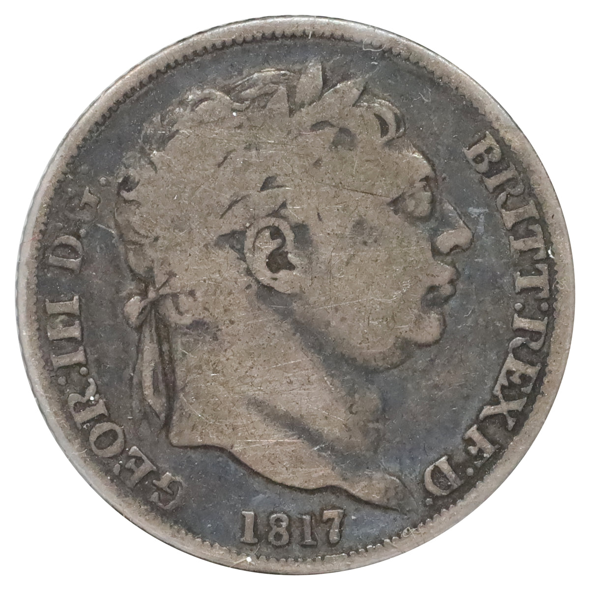 Great Britain 1817 George III 6 Pence Good (G4)
