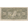 BC-25b 1937 Canada $20 Gordon-Towers, D/E, VG-F (VG10)