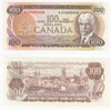 BC-52b 1975 Canada $100 Crow-Bouey, AJE, Uncirculated (MS60)