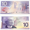 BC-63a 2001 Canada $10 Knight-Thiessen, FDY, Almost Uncirculated (AU50)