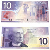 BC-63aA 2001 Canada $10 Knight-Thiessen, FDT (9.00-9.60), Choice Uncirculated (CUNC63)