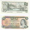 BC-54bA 1979 Canada $20 Crow-Bouey, 510, Steel Engraved, Almost Uncirculated (AU50)