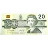 BC-58d 1991 Canada $20 Knight-Dodge, EWD, Uncirculated (MS60)
