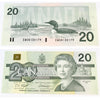 BC-58d 1991 Canada $20 Knight-Dodge, EWG, Uncirculated (MS60)