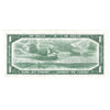 BC-37a 1954 Canada $1 Beattie-Coyne, U/L, AU-UNC (AU55)
